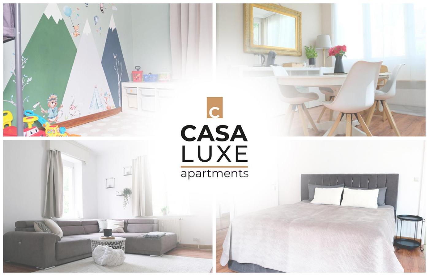 Casa Luxe - 110Qm - Stadtmitte - Familienfreundlich - Parkplatz - 5Km Zum Legoland Günzburg Eksteriør bilde